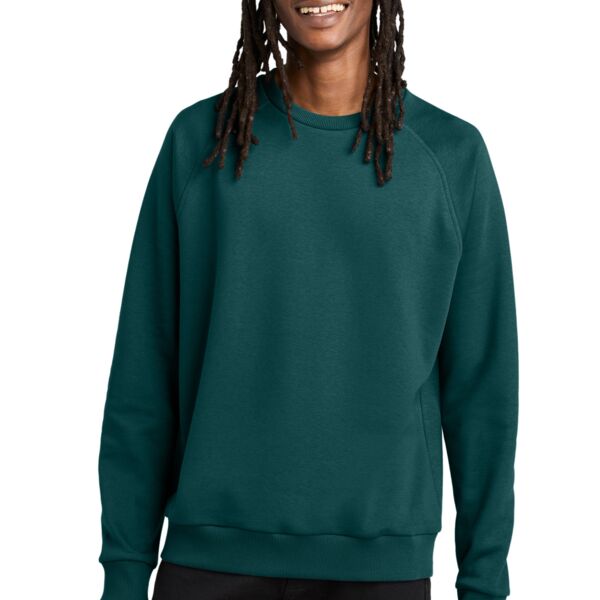 Unisex Organic CVC Fleece Crewneck Sweatshirt Thumbnail